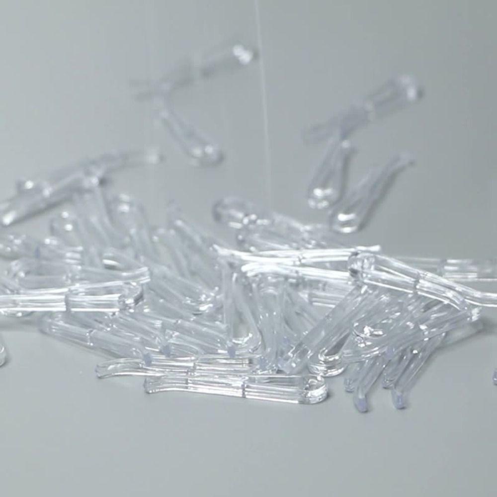1000pcs with Anti slip Teeth Shirt Pin 38mm Sock Package Clips U Shape Clips Garment Accessories