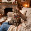 Fashion Adjustable Pet Bow Collar Grid Pattern With Bell Cat Collar Bow Tie Anti-Choke Cat Bell Collar Daily Wear