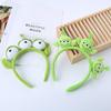 Pixar Toy Story Alien Plush Headband Anime Figure Cosplay Alien Hair Accessories Hair Hoop Hairband Cartoon Children Gift