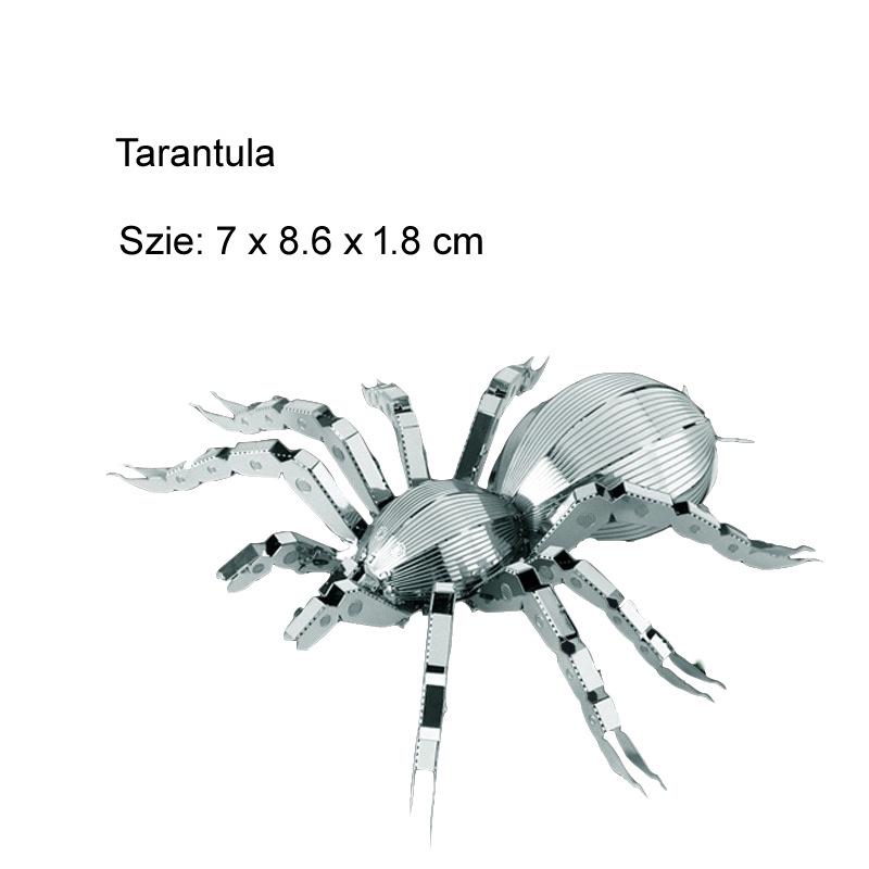 

3D Metal Game Diy Handmade Animal Insect Ladybug Carp Butterfly Assembly Model Jigsaw Game Toy For Kidss For Adult