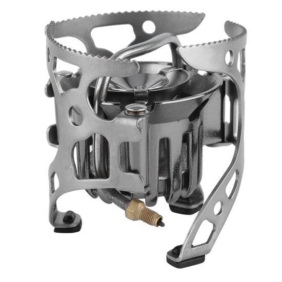 Outdoor Backpacking Furnace Oil Gas Portable Fuel MultiUse Camping Picnic Gas Cooking Stove
