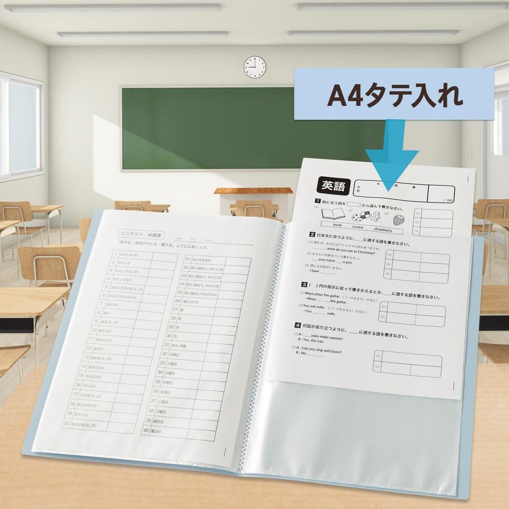 Plus Bolsa Ano e Classe Transparente 20 10 Royal x 10 Arquivo, Nome, Arquivo, FF, Bolsos, Arquivos, Azul, FC-122GA, 84-894