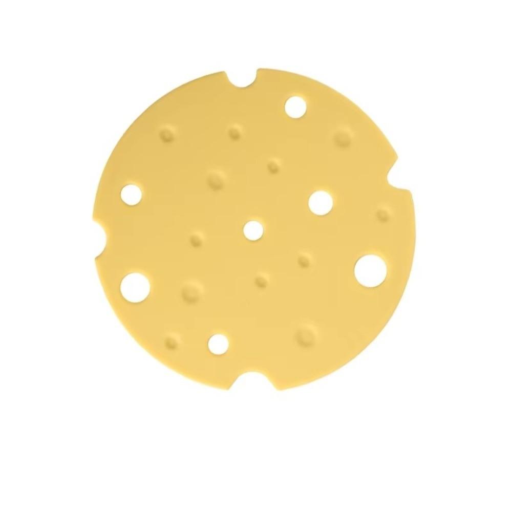 Silicone Coaster Mat Cheese Shape Heat Resistant Mat Cute Cup Mat Table Protection
