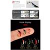 1/5PCS Fly Fishing Lures Kit Bionic Fly Fishing Bait Spinner Swim Baits Flies Fly Fishing