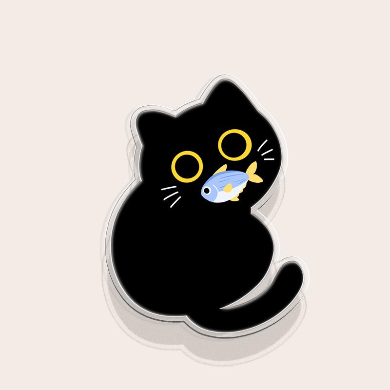 Korean Cartoon Cute Rotate Phone Holder Cat Mobile Phone Bracket Kawaii Finger Grip Bracket for Iphone Universal Phone Tok Grip