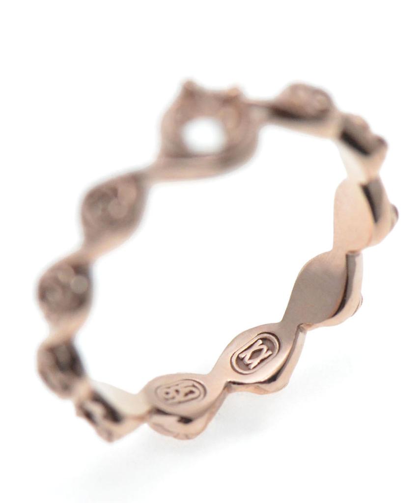 Vivus Crown Rose Rose Gold Silver Ring
