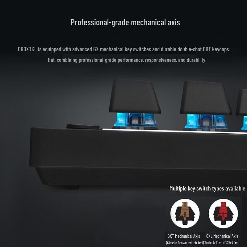 Logitech PRO X TKL Tri-Mode RGB Mechanical Gaming Keyboard