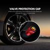 For Abarth 4Pcs Car Styling Aluminium Alloy Wheel Tire Valve Cover Caps FIAT 500 FR Stilo Doblo Tipo Lancia Musa Grande