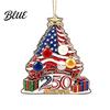 Decorative Door Window Hanging Decoration Ornament 2D Anniversary Christmas Ornaments 250th Acrylic Tree 1776-2026 Waterproof