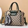 Chic Quilted Bucket Bag For Women Spacious And Stylish Pu Tote With Versatile Design