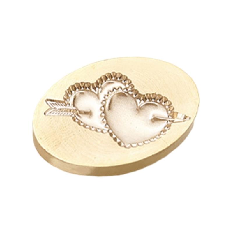 Wedding Ceremony Wax Stamp Head for Envelope Wedding Invitations Scrapbooking X3UC