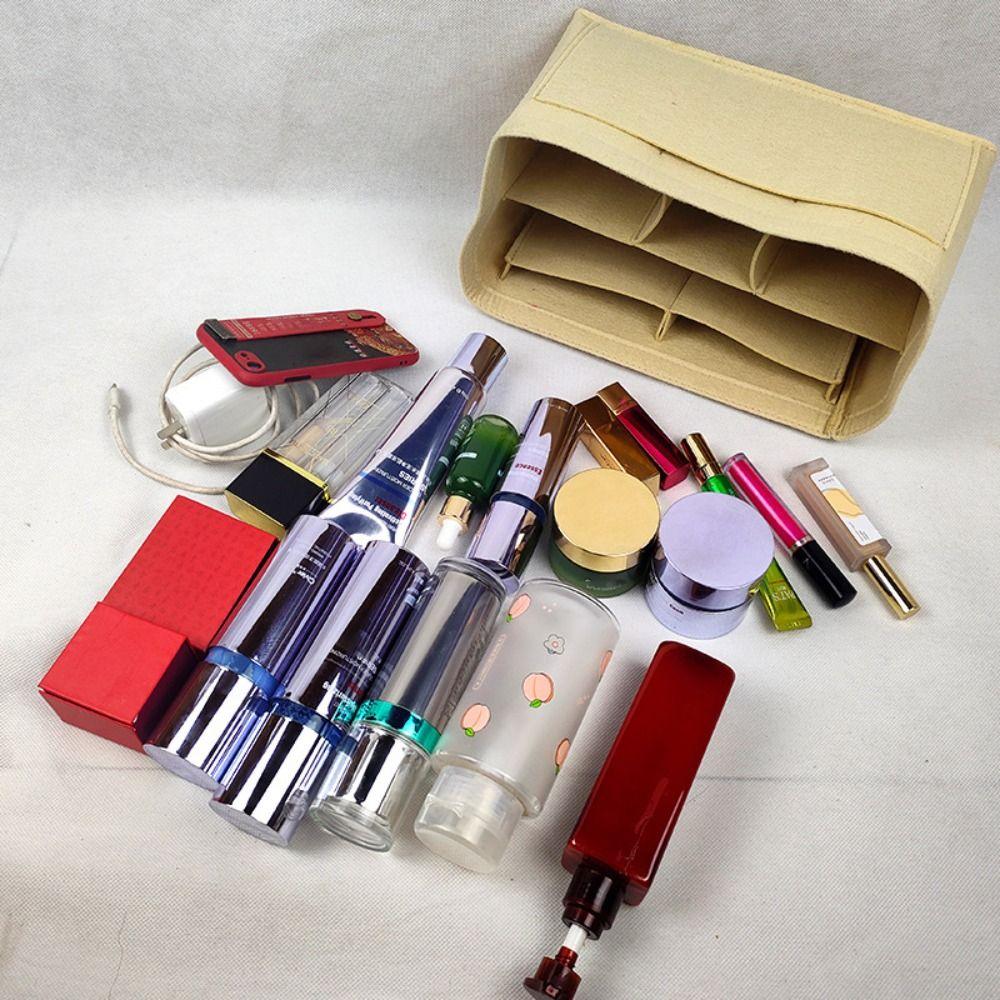 Multi Portable Size Travel Tote Bag Divider Lightweight Storage Pouch  Toiletry Storage