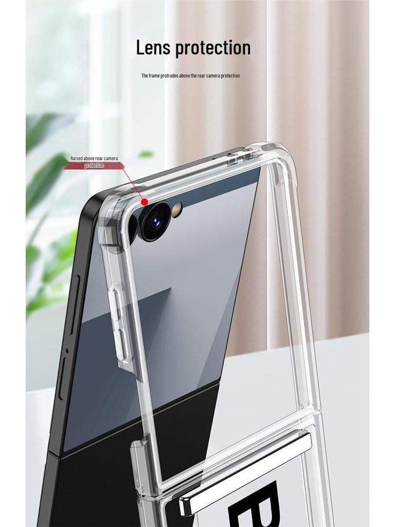 Samsung Galaxy Z Flip7 Schutzhülle mit Airbag-Handgelenkband