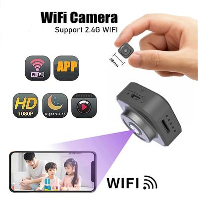 1 Sada 1080P HD Wifi Kamery Mini Bezdrôtová Videokamera Domáca Bezpečnosť Detekcia Pohybu IP P2P Záznamník DVR Mikrokamera Malá Kamera