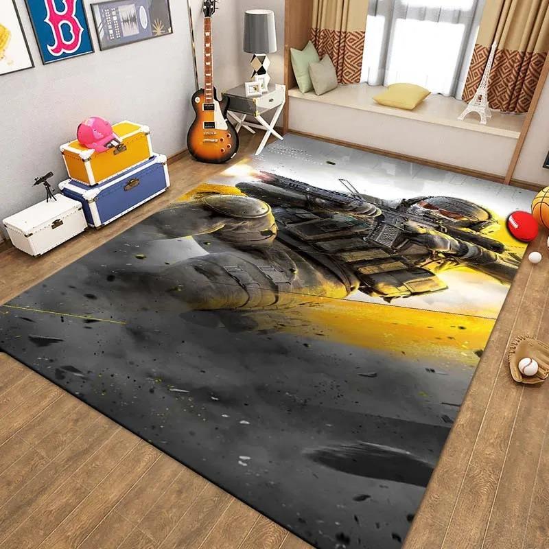 Snooker Billiard Pattern Living Room Area Rug Mat Creative Doormat Carpet for Bedroom Home Decor Living Room Decoration Bedroom