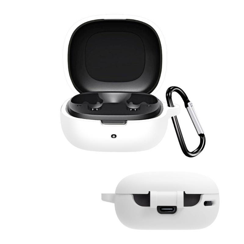Durability Silicone Protective Case For R50i Wireless Earbuds Flexible Skin Sleeve белый