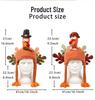 Thanksgiving Cartoon Turkey Plush Hat - Festive Party Decoration