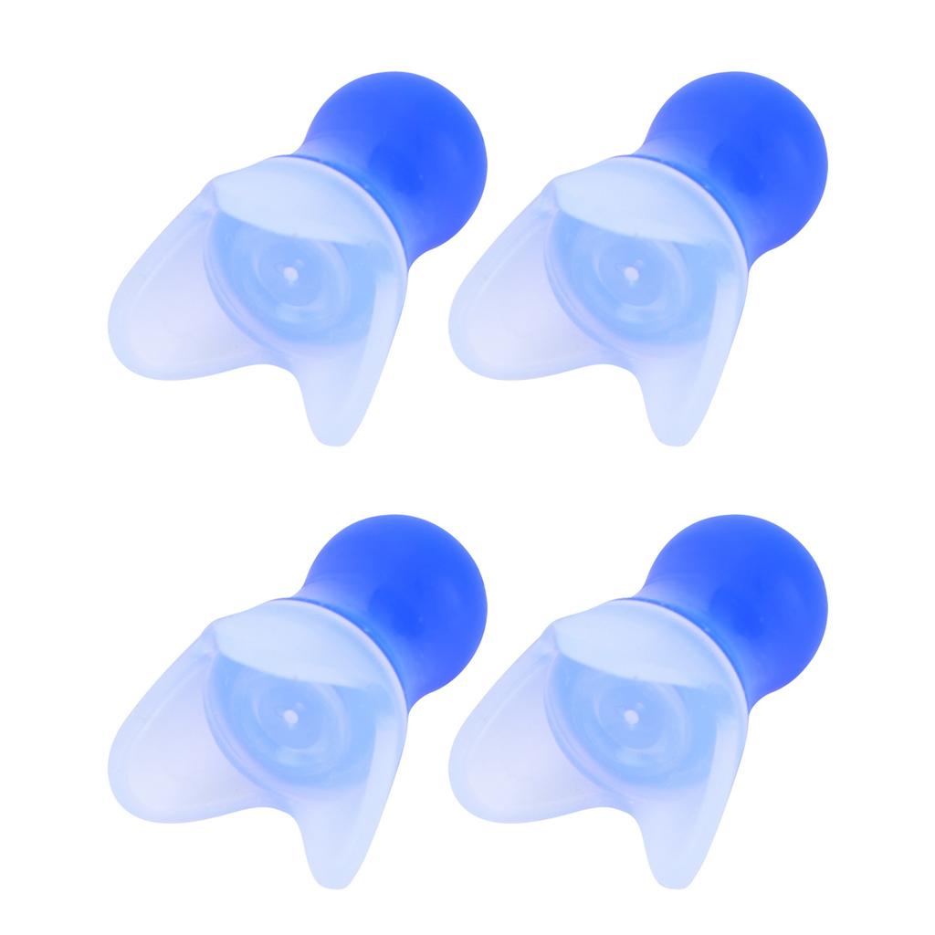 Waterproof Ear Plugs with Filter Noise Reduction Reusable Earplug Protector for Swimming