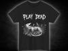 Play Dead Possum Tee | Gothic Skull Art, Spooky Vintage Illustration