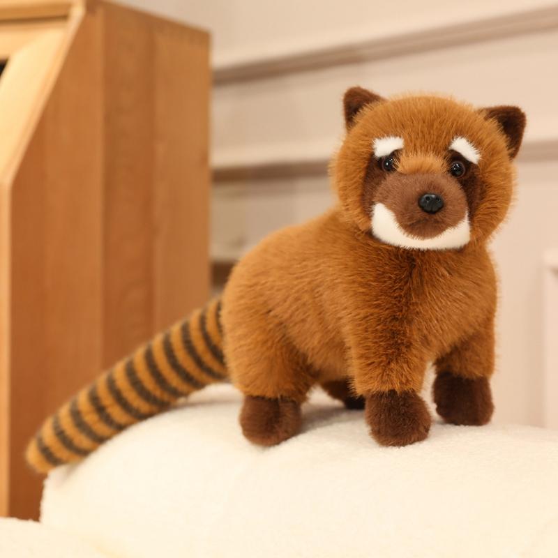 

53cm South American Raccoon Doll Simulated Long Tailed Raccoon Plush Toy Birthday and Christmas Gifts for Kids 53cm