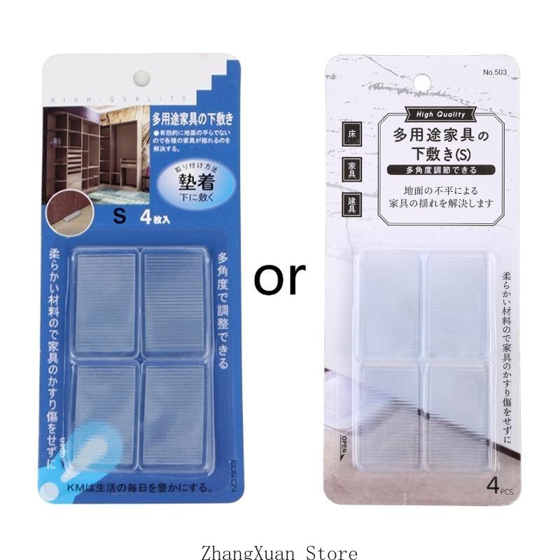 

Leveling Shims Duty Slip-Resistant Rubber Restaurant Furniture Pads Wedges for Interior Bathroom Kitchen Children s Room 3XUF