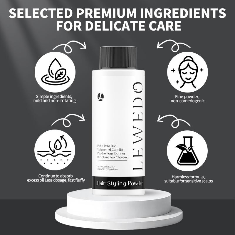 Hair Styling Powder Oil Control Hair Powder Fluffy Hair Powder Increase Hair Volume Instantly Long-Lasting Styling For Men Women