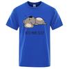 Need More Sleep Cartoons Bear Tshirt Street T-Shirts Hip Hop Unisex Tops Fashion Cotton Clothes Casual Breathable T Shirt