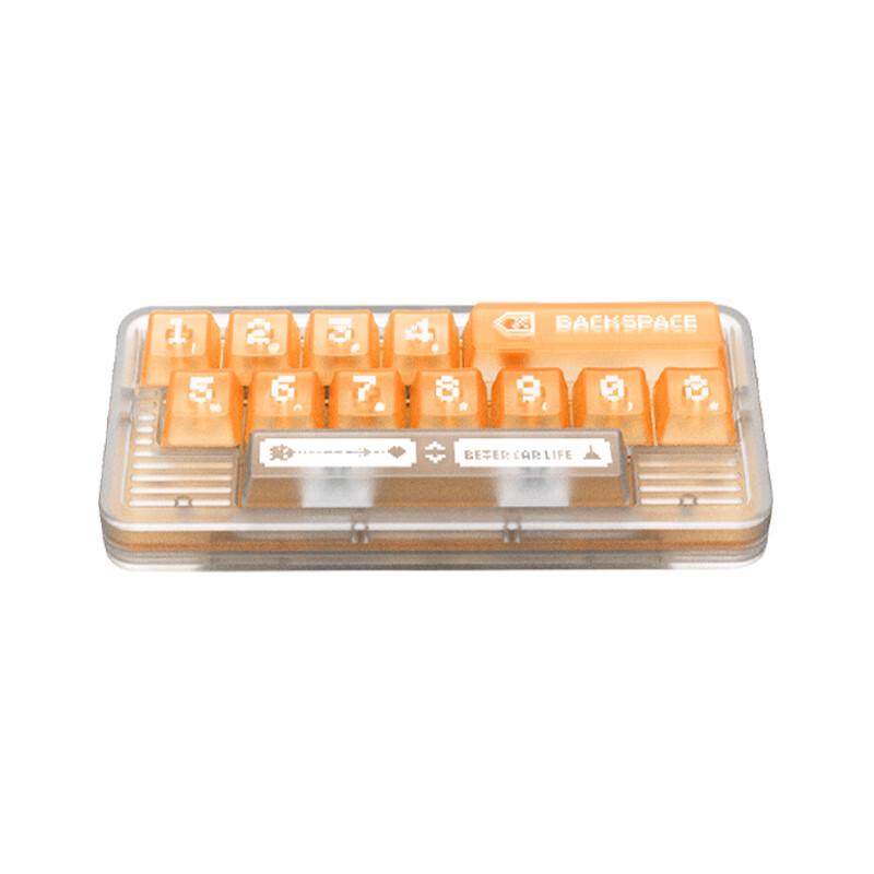 TITA Retro Keyboard-Style Parking Number Plate Regular