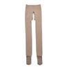 Women's Large Nude-Feel Velvet Bottoming Romper - Open Crotch, Skin Tone, Single Layer, Perfect for Autumn/Winter