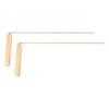 2X99.9%Pure Copper Copper Probes Rod For Divination Tool With Wooden Handles