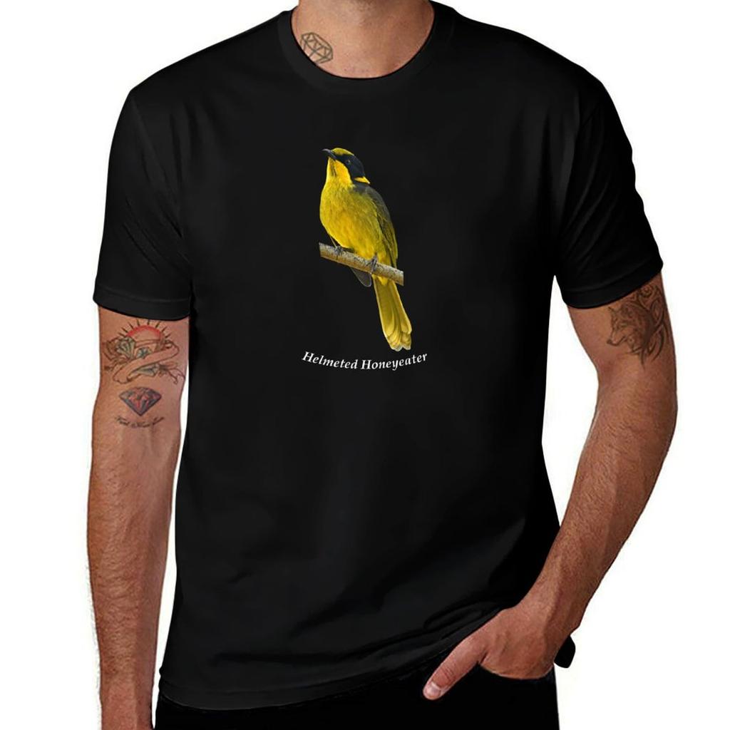 Helmeted Honeyeater 8 Tshirt Sporty Casual Quick Dry Tshirt