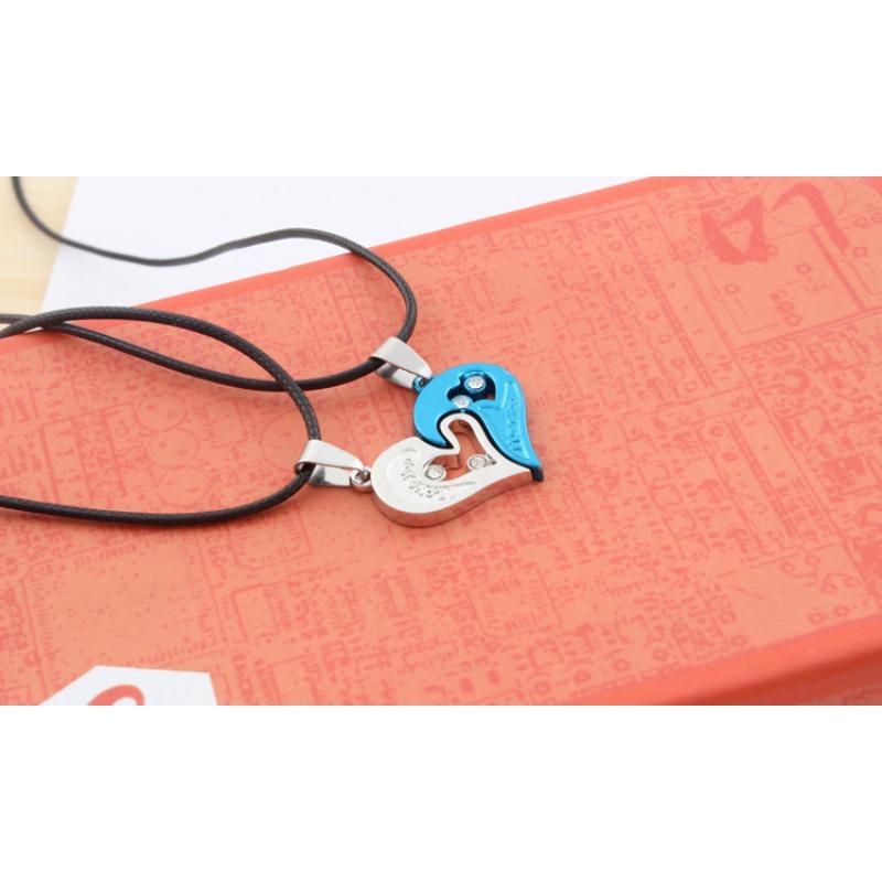 Love Necklace for Women Double-layer High-end Sense Light Luxury Clavicle Chain Necklace for Men