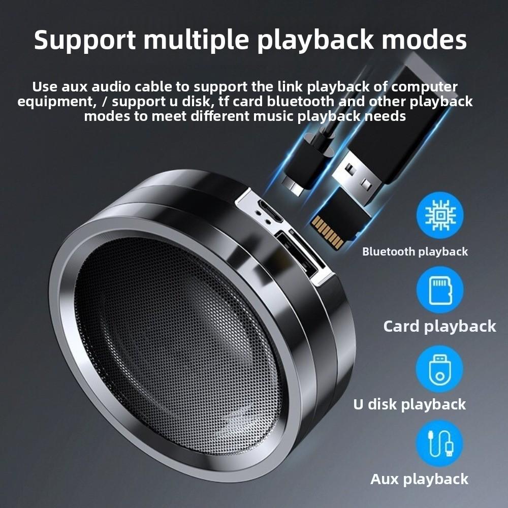 Bluetooth Speaker, Computer, Notebook, Home Small Speaker, Subwoofer, Mini Portable Card, U Disk, Small Speaker.