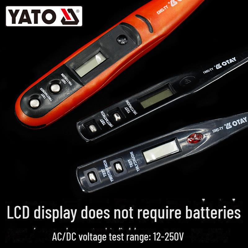 YATO Multifunction Electric Circuit Tester with Digital Display