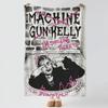 Music M-Machine Gun Kelly-Y Throw Thick Comfort Flannel Quilt, Multi-scene Use Indoor Outdoor Daily Nap