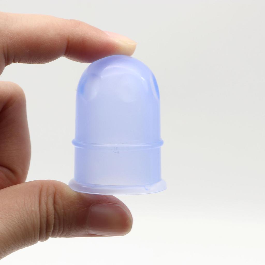 Dispozitiv transparent de silicon pentru masaj facial și cupping cu hidratare