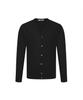 Dagseusyeocheu Cotton Blend V-Neck Cardigan Comfort Slim Fit Black_Dms1Swcd200K1