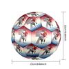 Pallone da Calcio Taglia 5 Stampato Cristiano Ronaldo Resistente all'Usura Standard Allenamento Adulti Regalo per Fan Partite Indoor Outdoor Sport