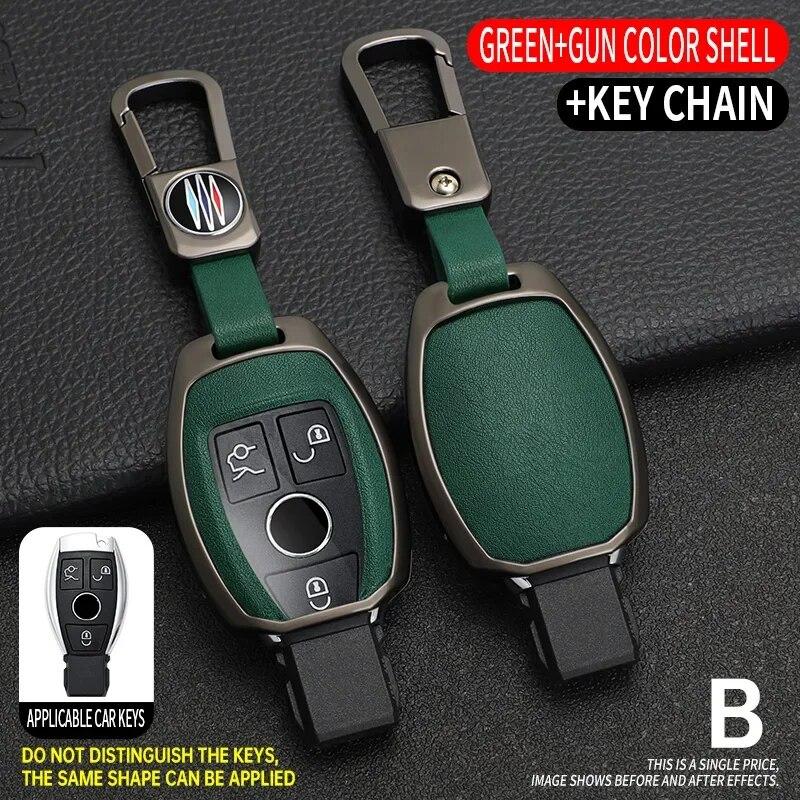 Carcasa din aliaj pentru cheia de la distanță pentru Mercedes Benz ABCER Class GLS GLA GLK GLC CLS CLA AMG W204 W205 W212 W463 W176