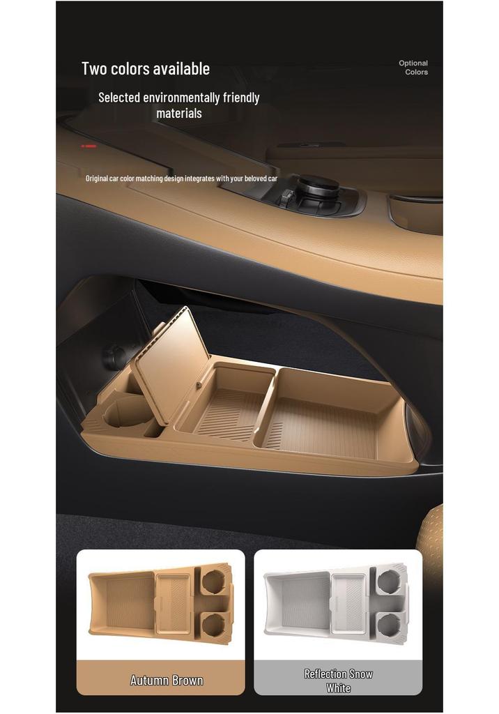 Pasuje do 25 modeli Geely Galaxy Starship 7: Wielofunkcyjny schowek na okulary do modyfikacji konsoli środkowej.