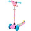 Kids 3-wheel Scooter - Peppa Pig - Official Peppa Pig License - Non-slip Platform - Adjustable Handlebar