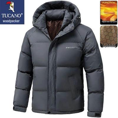 Men's Warm Hooded Cotton Jacket
