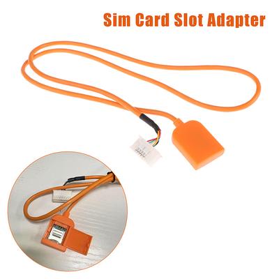 SIM Kart Yuvası Adaptörü Radyo Multimedya GPS 4G 20 Pinli Kablo Konektörü Araba Aksesuarları Kabloları Araba Radyo Çalar 12V