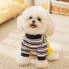 Puppy Dog Clothes Cute Big-eyed Monster Can Be Towed In Autumn Thin Small Dog Cat Teddy Pet Four-legged Coat