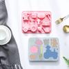 Reusable Food Grade Silicone Baking Molds 9 Farm Animal Vegetable Designs Mould For Cakes Candies Crafts