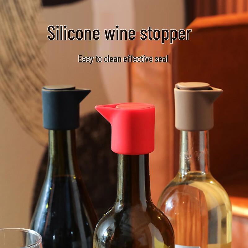 Силиконовый стопор для вина Anvelo и набор носиков для розлива