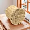 1Pc Weaving Simplicity Hat Basket Countryside Handheld Modern Photography Props Manual Flower Basket
