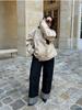 In Stock 2025 Autumn Double-breasted Stand Collar Woolen Coat