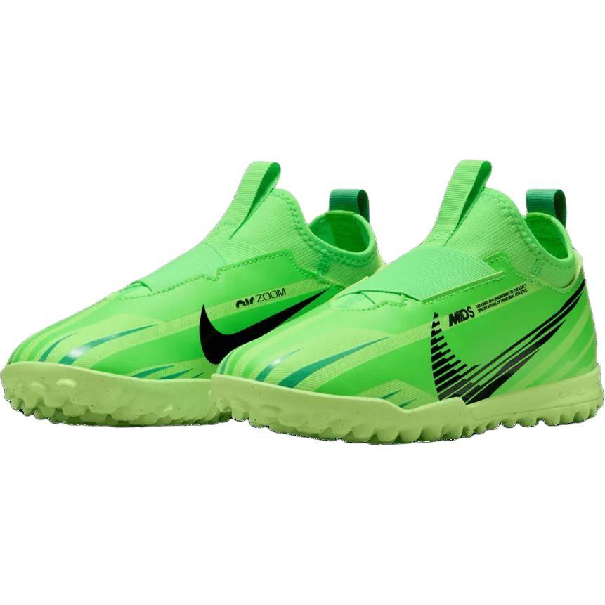 Nike Zoom Mercurial Vapor 15 Academy TF GS Dream Speed - Green Strike Barnesko Stadiongrønn Svart FJ7197-300