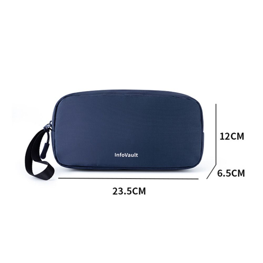New Water Resistant Travel Case Oxford Cloth Large Capacity Cable Storage Bag Portable Cable Organizer Cable